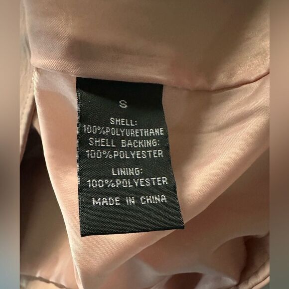 Baccini Faux Leather Jacket - Picture 8 of 10